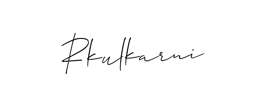 You should practise on your own different ways (Allison_Script) to write your name (Rkulkarni) in signature. don't let someone else do it for you. Rkulkarni signature style 2 images and pictures png