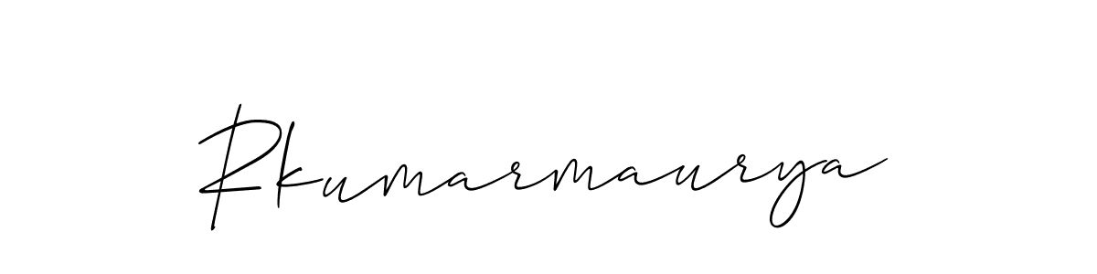 if you are searching for the best signature style for your name Rkumarmaurya. so please give up your signature search. here we have designed multiple signature styles  using Allison_Script. Rkumarmaurya signature style 2 images and pictures png