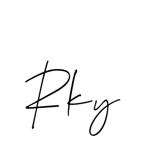 Make a short Rky signature style. Manage your documents anywhere anytime using Allison_Script. Create and add eSignatures, submit forms, share and send files easily. Rky signature style 2 images and pictures png