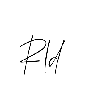 Also we have Rld name is the best signature style. Create professional handwritten signature collection using Allison_Script autograph style. Rld signature style 2 images and pictures png