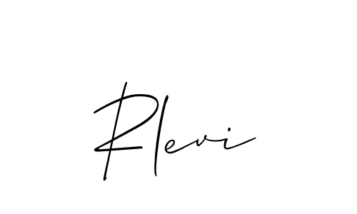 Best and Professional Signature Style for Rlevi. Allison_Script Best Signature Style Collection. Rlevi signature style 2 images and pictures png