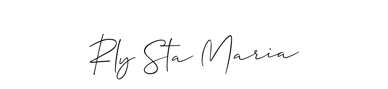 This is the best signature style for the Rly Sta Maria name. Also you like these signature font (Allison_Script). Mix name signature. Rly Sta Maria signature style 2 images and pictures png