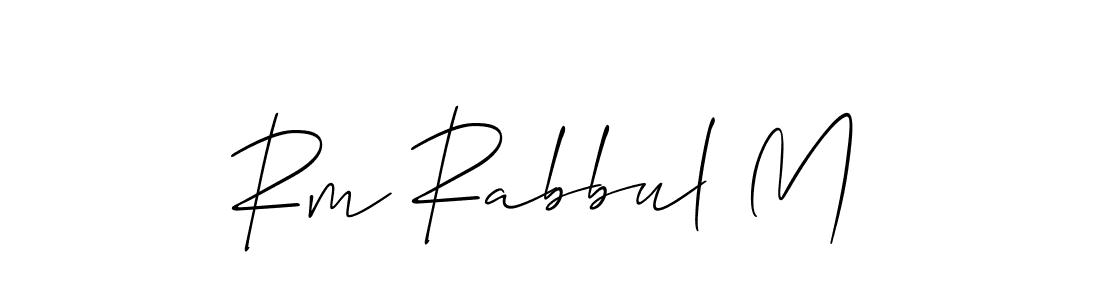 Here are the top 10 professional signature styles for the name Rm Rabbul M. These are the best autograph styles you can use for your name. Rm Rabbul M signature style 2 images and pictures png