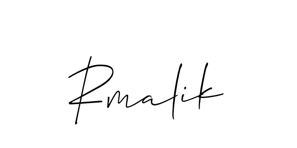 Also You can easily find your signature by using the search form. We will create Rmalik name handwritten signature images for you free of cost using Allison_Script sign style. Rmalik signature style 2 images and pictures png