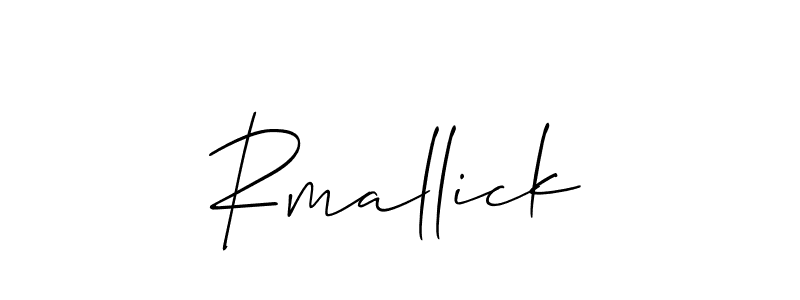 Once you've used our free online signature maker to create your best signature Allison_Script style, it's time to enjoy all of the benefits that Rmallick name signing documents. Rmallick signature style 2 images and pictures png