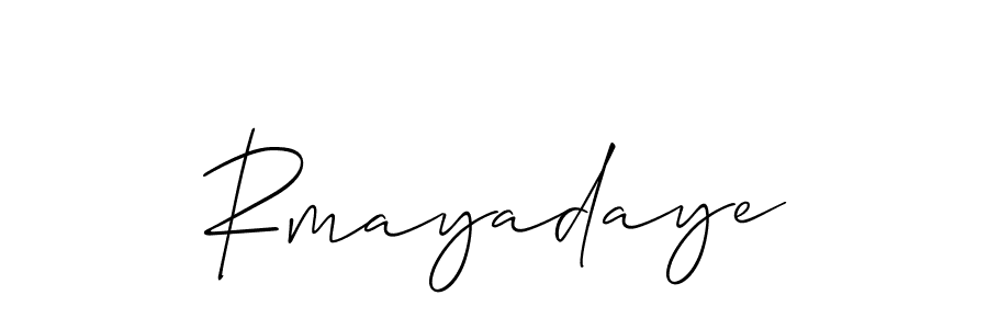 You can use this online signature creator to create a handwritten signature for the name Rmayadaye. This is the best online autograph maker. Rmayadaye signature style 2 images and pictures png
