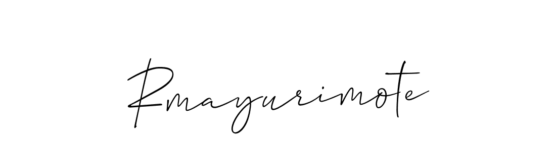 Make a beautiful signature design for name Rmayurimote. Use this online signature maker to create a handwritten signature for free. Rmayurimote signature style 2 images and pictures png