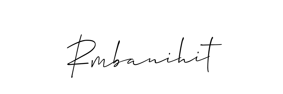 Best and Professional Signature Style for Rmbanihit. Allison_Script Best Signature Style Collection. Rmbanihit signature style 2 images and pictures png