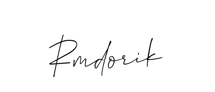 Make a beautiful signature design for name Rmdorik. Use this online signature maker to create a handwritten signature for free. Rmdorik signature style 2 images and pictures png