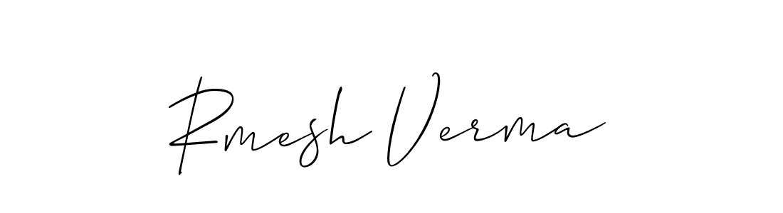 Make a short Rmesh Verma signature style. Manage your documents anywhere anytime using Allison_Script. Create and add eSignatures, submit forms, share and send files easily. Rmesh Verma signature style 2 images and pictures png