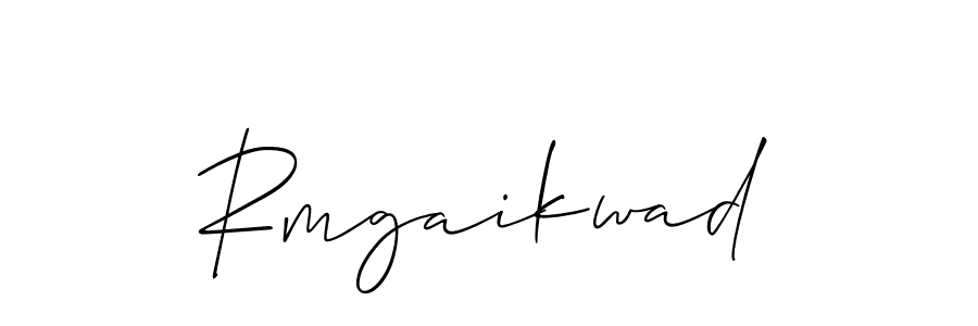 Also we have Rmgaikwad name is the best signature style. Create professional handwritten signature collection using Allison_Script autograph style. Rmgaikwad signature style 2 images and pictures png