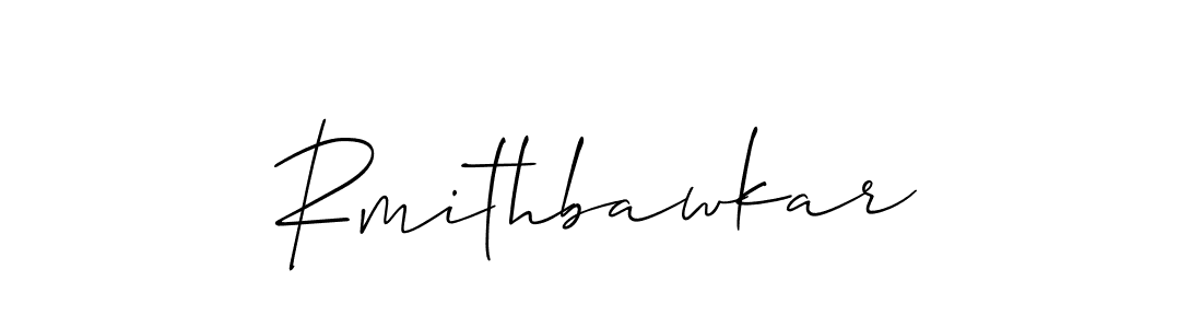 Also You can easily find your signature by using the search form. We will create Rmithbawkar name handwritten signature images for you free of cost using Allison_Script sign style. Rmithbawkar signature style 2 images and pictures png