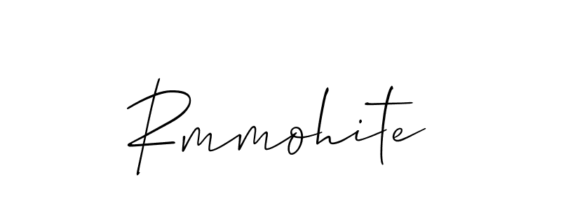 Also we have Rmmohite name is the best signature style. Create professional handwritten signature collection using Allison_Script autograph style. Rmmohite signature style 2 images and pictures png