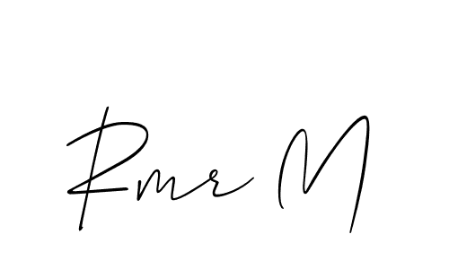 How to Draw Rmr M signature style? Allison_Script is a latest design signature styles for name Rmr M. Rmr M signature style 2 images and pictures png