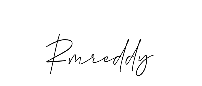 How to make Rmreddy name signature. Use Allison_Script style for creating short signs online. This is the latest handwritten sign. Rmreddy signature style 2 images and pictures png
