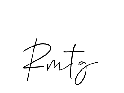 Also we have Rmtg name is the best signature style. Create professional handwritten signature collection using Allison_Script autograph style. Rmtg signature style 2 images and pictures png