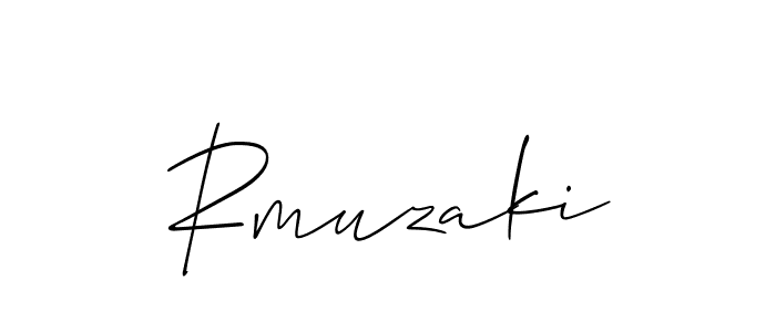 Best and Professional Signature Style for Rmuzaki. Allison_Script Best Signature Style Collection. Rmuzaki signature style 2 images and pictures png