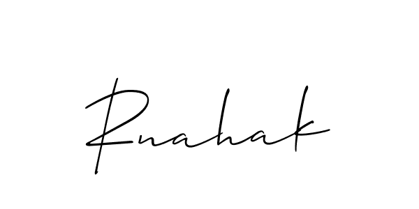You can use this online signature creator to create a handwritten signature for the name Rnahak. This is the best online autograph maker. Rnahak signature style 2 images and pictures png