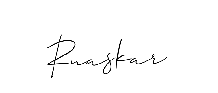 You can use this online signature creator to create a handwritten signature for the name Rnaskar. This is the best online autograph maker. Rnaskar signature style 2 images and pictures png