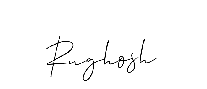 Create a beautiful signature design for name Rnghosh. With this signature (Allison_Script) fonts, you can make a handwritten signature for free. Rnghosh signature style 2 images and pictures png