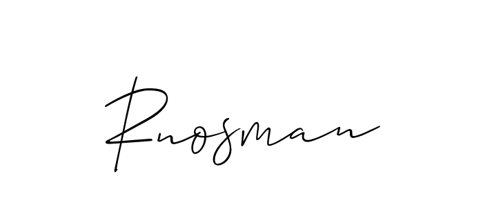 This is the best signature style for the Rnosman name. Also you like these signature font (Allison_Script). Mix name signature. Rnosman signature style 2 images and pictures png