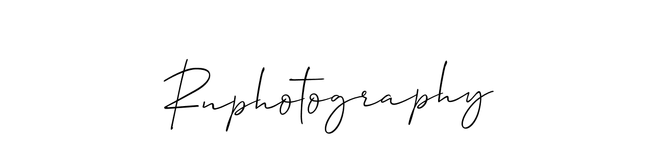 How to make Rnphotography name signature. Use Allison_Script style for creating short signs online. This is the latest handwritten sign. Rnphotography signature style 2 images and pictures png