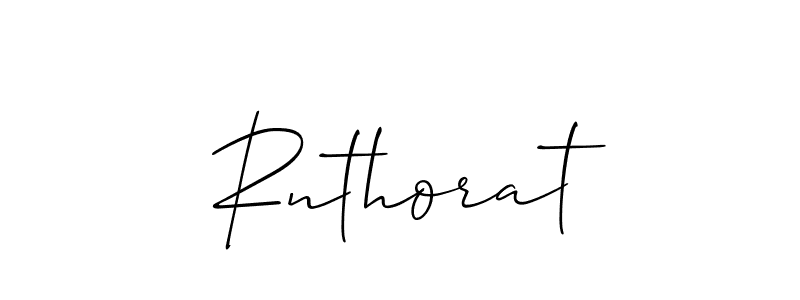 Also You can easily find your signature by using the search form. We will create Rnthorat name handwritten signature images for you free of cost using Allison_Script sign style. Rnthorat signature style 2 images and pictures png