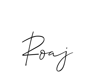 How to Draw Roaj signature style? Allison_Script is a latest design signature styles for name Roaj. Roaj signature style 2 images and pictures png