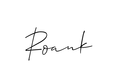 This is the best signature style for the Roank name. Also you like these signature font (Allison_Script). Mix name signature. Roank signature style 2 images and pictures png