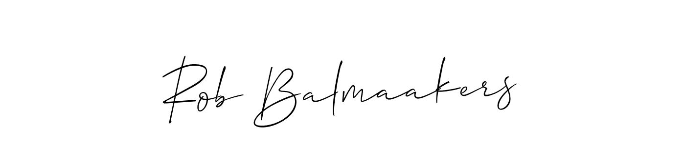 You can use this online signature creator to create a handwritten signature for the name Rob Balmaakers. This is the best online autograph maker. Rob Balmaakers signature style 2 images and pictures png