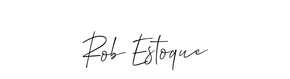 Once you've used our free online signature maker to create your best signature Allison_Script style, it's time to enjoy all of the benefits that Rob Estoque name signing documents. Rob Estoque signature style 2 images and pictures png