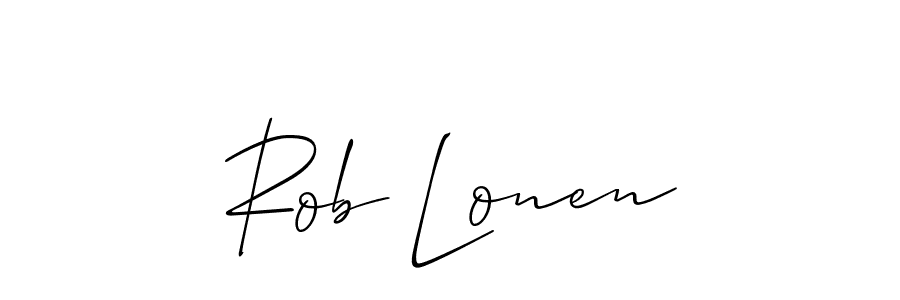 Once you've used our free online signature maker to create your best signature Allison_Script style, it's time to enjoy all of the benefits that Rob Lonen name signing documents. Rob Lonen signature style 2 images and pictures png