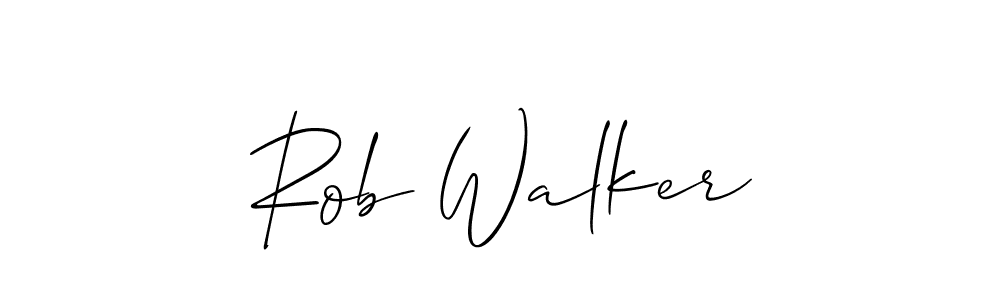 Make a short Rob Walker signature style. Manage your documents anywhere anytime using Allison_Script. Create and add eSignatures, submit forms, share and send files easily. Rob Walker signature style 2 images and pictures png