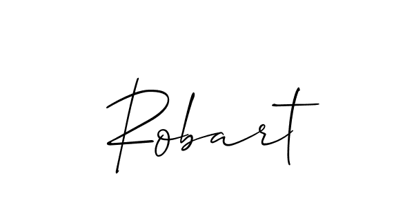 Best and Professional Signature Style for Robart. Allison_Script Best Signature Style Collection. Robart signature style 2 images and pictures png