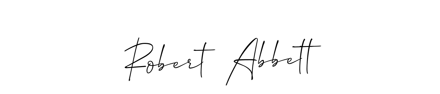 Once you've used our free online signature maker to create your best signature Allison_Script style, it's time to enjoy all of the benefits that Robert  Abbett name signing documents. Robert  Abbett signature style 2 images and pictures png