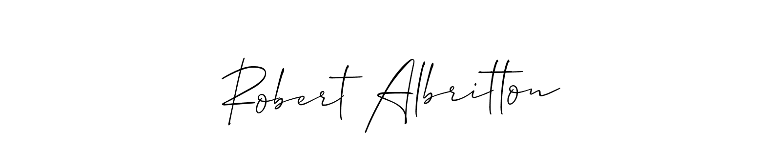 Make a short Robert Albritton signature style. Manage your documents anywhere anytime using Allison_Script. Create and add eSignatures, submit forms, share and send files easily. Robert Albritton signature style 2 images and pictures png
