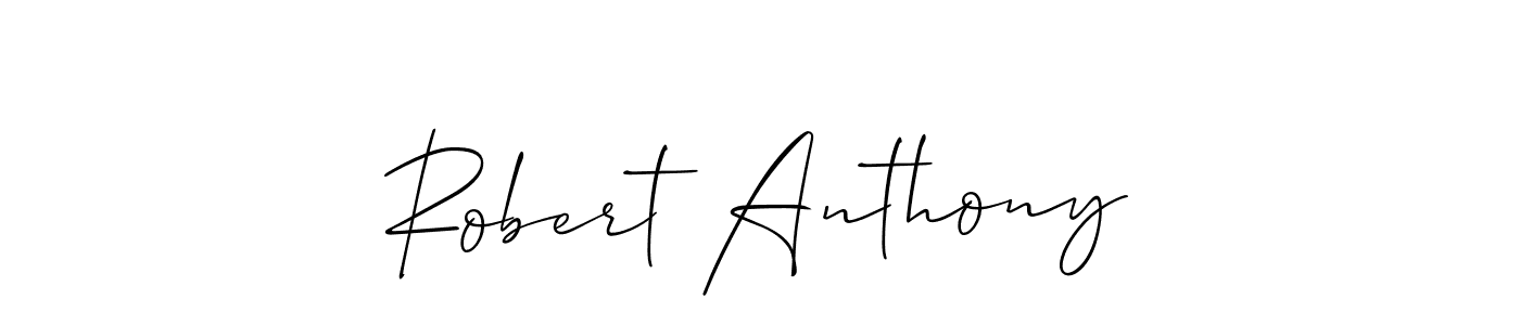 Similarly Allison_Script is the best handwritten signature design. Signature creator online .You can use it as an online autograph creator for name Robert Anthony. Robert Anthony signature style 2 images and pictures png