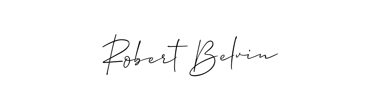 Best and Professional Signature Style for Robert Belvin. Allison_Script Best Signature Style Collection. Robert Belvin signature style 2 images and pictures png