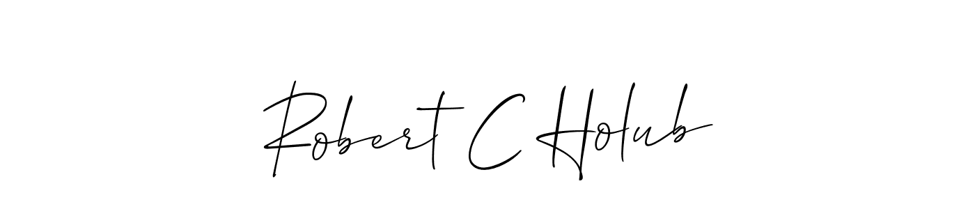 See photos of Robert C Holub official signature by Spectra . Check more albums & portfolios. Read reviews & check more about Allison_Script font. Robert C Holub signature style 2 images and pictures png