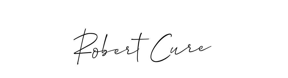 It looks lik you need a new signature style for name Robert Cure. Design unique handwritten (Allison_Script) signature with our free signature maker in just a few clicks. Robert Cure signature style 2 images and pictures png