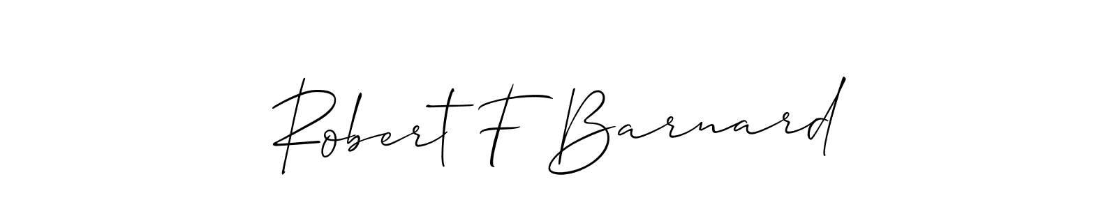 Also You can easily find your signature by using the search form. We will create Robert F Barnard name handwritten signature images for you free of cost using Allison_Script sign style. Robert F Barnard signature style 2 images and pictures png