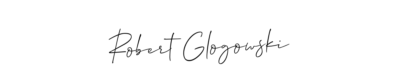 How to Draw Robert Glogowski signature style? Allison_Script is a latest design signature styles for name Robert Glogowski. Robert Glogowski signature style 2 images and pictures png