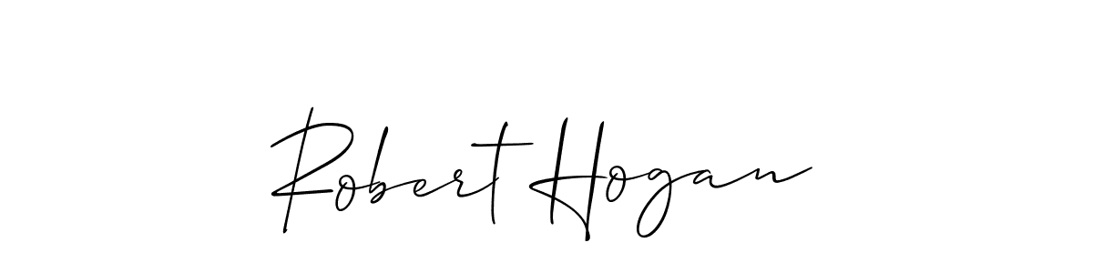 Create a beautiful signature design for name Robert Hogan. With this signature (Allison_Script) fonts, you can make a handwritten signature for free. Robert Hogan signature style 2 images and pictures png