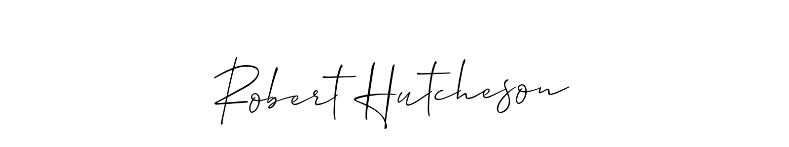 How to Draw Robert Hutcheson signature style? Allison_Script is a latest design signature styles for name Robert Hutcheson. Robert Hutcheson signature style 2 images and pictures png