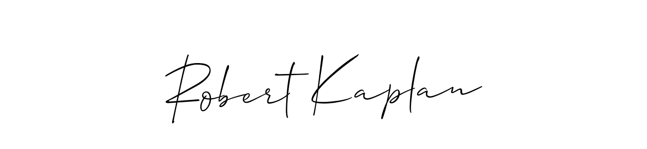 Design your own signature with our free online signature maker. With this signature software, you can create a handwritten (Allison_Script) signature for name Robert Kaplan. Robert Kaplan signature style 2 images and pictures png