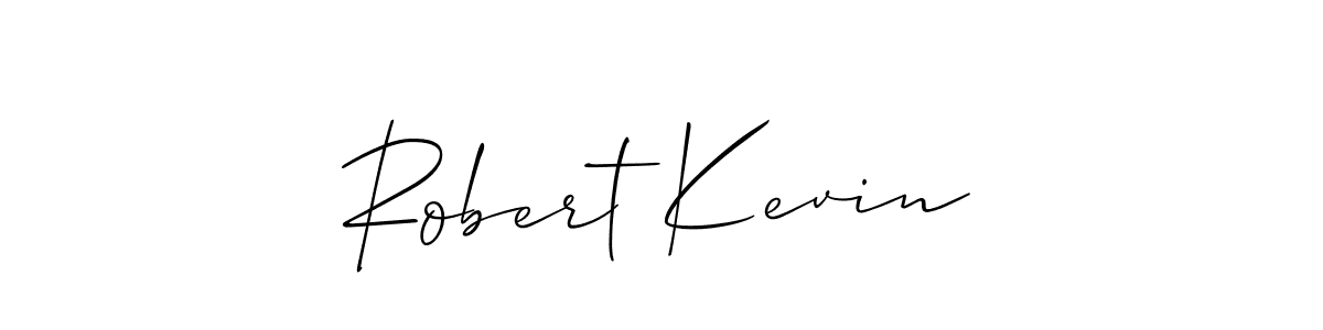 Make a beautiful signature design for name Robert Kevin. With this signature (Allison_Script) style, you can create a handwritten signature for free. Robert Kevin signature style 2 images and pictures png