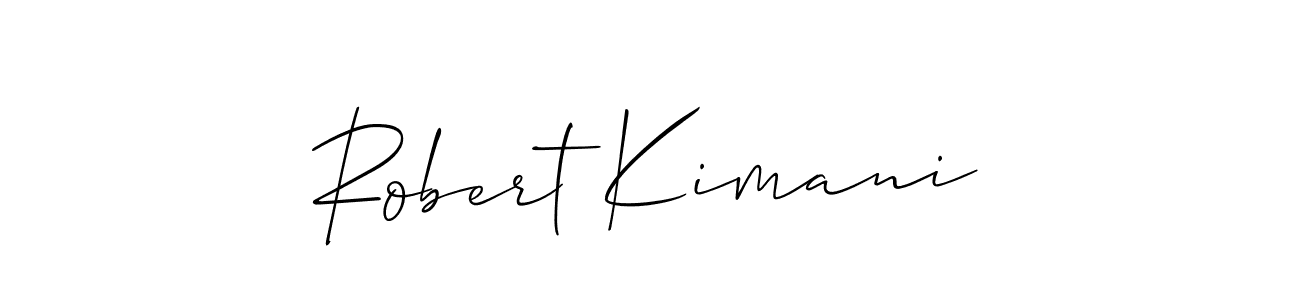 Make a beautiful signature design for name Robert Kimani. Use this online signature maker to create a handwritten signature for free. Robert Kimani signature style 2 images and pictures png