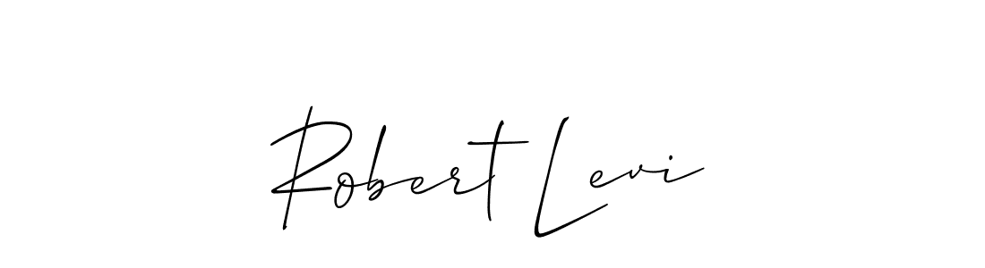 Robert Levi stylish signature style. Best Handwritten Sign (Allison_Script) for my name. Handwritten Signature Collection Ideas for my name Robert Levi. Robert Levi signature style 2 images and pictures png
