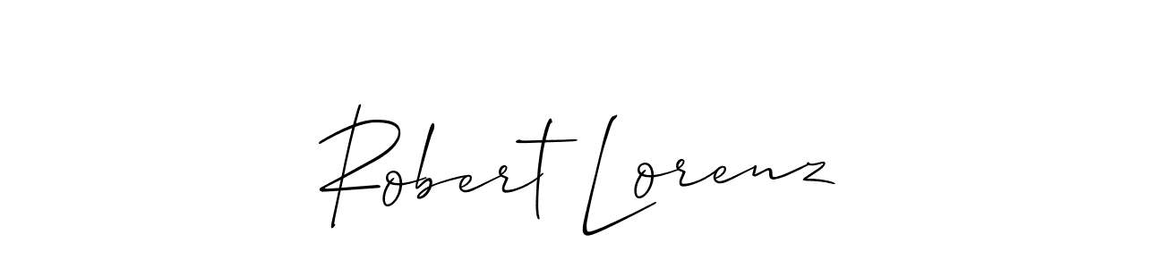 How to Draw Robert Lorenz signature style? Allison_Script is a latest design signature styles for name Robert Lorenz. Robert Lorenz signature style 2 images and pictures png