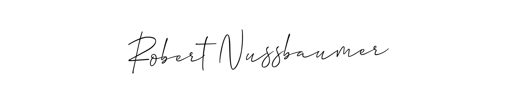 Check out images of Autograph of Robert Nussbaumer name. Actor Robert Nussbaumer Signature Style. Allison_Script is a professional sign style online. Robert Nussbaumer signature style 2 images and pictures png